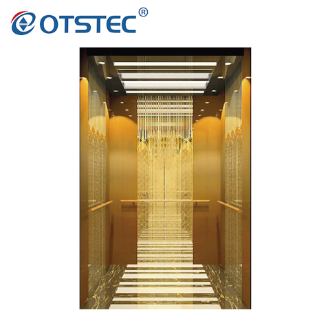 Elevador de pasajeros de oficina de cabina de elevación pequeña para 6 personas 