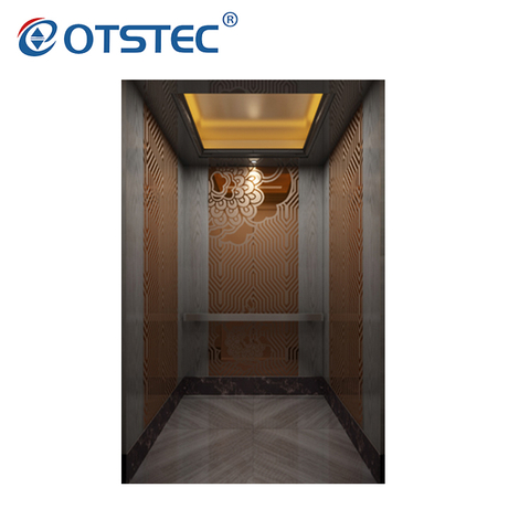 Ascensor de pasajeros de silla elevadora eléctrica de oficina para 8 personas