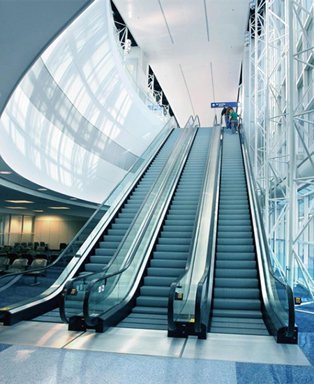 Ascensores de centros comerciales Escaleras mecánicas interiores Escaleras mecánicas comerciales