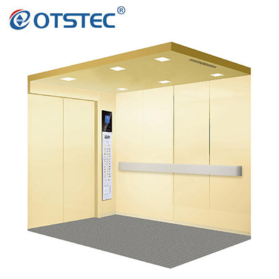 Ascensor de hospital pintado de China