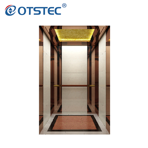 1250 Kg VVVF Drive Cost Ascensores de centros comerciales Ascensor de pasajeros 