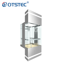 Ascensores de vidrio OTSTEC Ascensor panorámico de vidrio completo de alta calidad