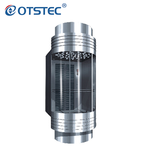 Ascensor panorámico al aire libre para uso de pasajeros