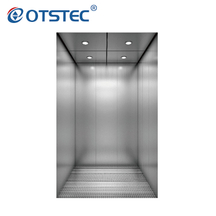 Nuevo producto Gearless 10 Person MRL Hairline Elevador de pasajeros de acero inoxidable